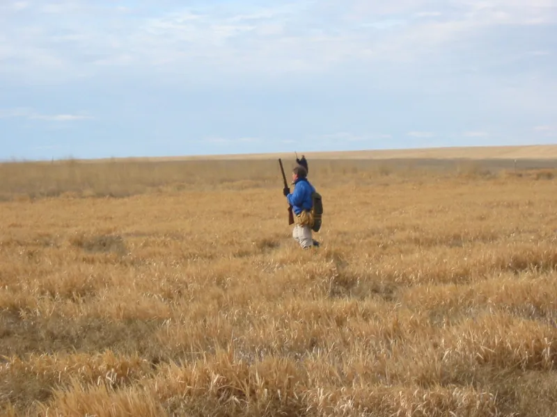 Hunting party DG from California – 2004 wild pheasant hunt in North Dakota
