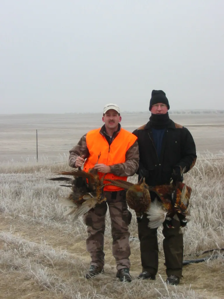 Hunting party SW from Idaho – 2004 wild pheasant hunt in North Dakota