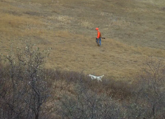 Hunting party A from California – 2005 wild pheasant hunt in North Dakota