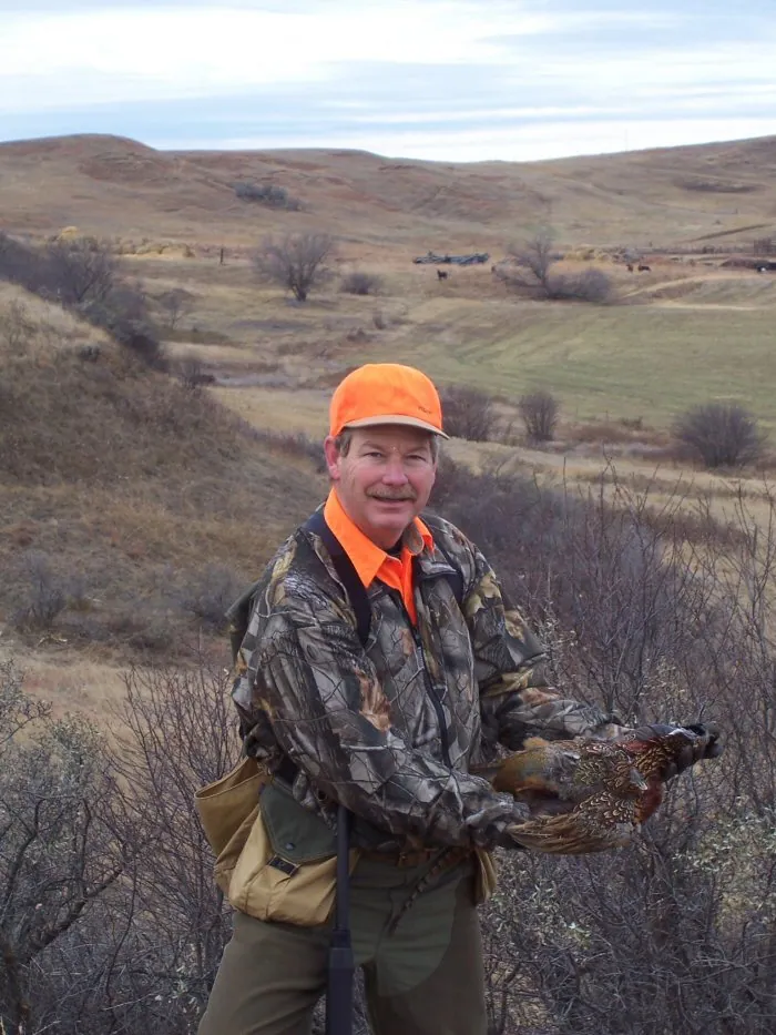 Hunting party A from California – 2005 wild pheasant hunt in North Dakota