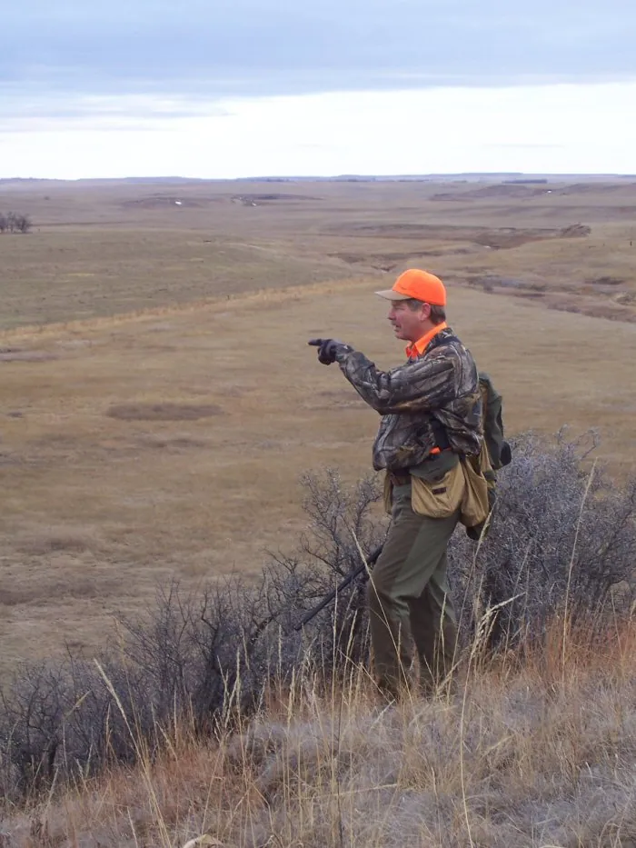Hunting party A from California – 2005 wild pheasant hunt in North Dakota