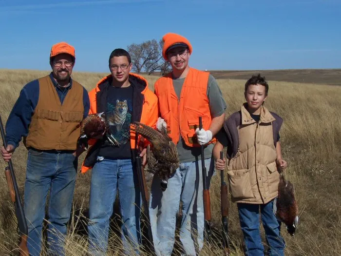 Hunting party CB from North Dakota – 2005 wild pheasant hunt in North Dakota