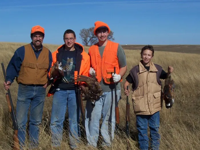 Hunting party CB from North Dakota – 2005 wild pheasant hunt in North Dakota