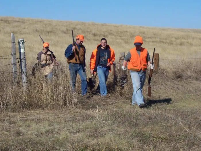 Hunting party CB from North Dakota – 2005 wild pheasant hunt in North Dakota