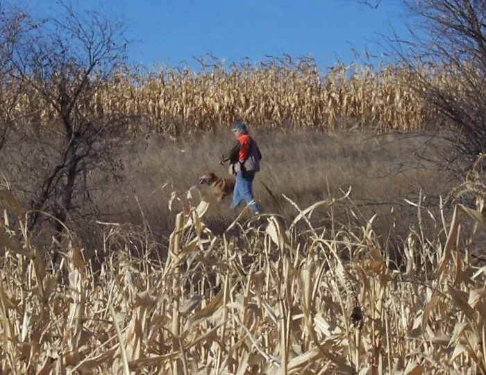 Hunting party JM & GM from New York – 2005 wild pheasant hunt in North Dakota