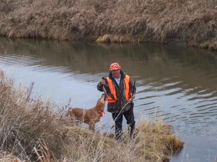 Hunting party JM & GM from New York – 2005 wild pheasant hunt in North Dakota
