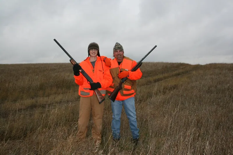 Hunting party JS from Florida – 2008 wild pheasant hunt in North Dakota