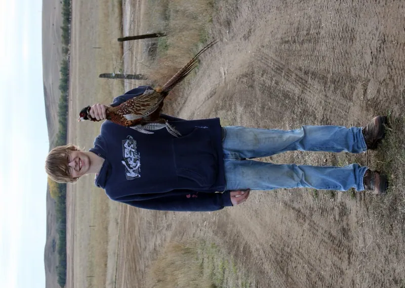 Hunting party JS from Florida – 2008 wild pheasant hunt in North Dakota