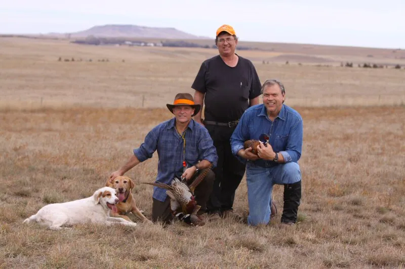 2010 wild pheasant hunt at K Pheasant Hunting, North Dakota (photo 54)