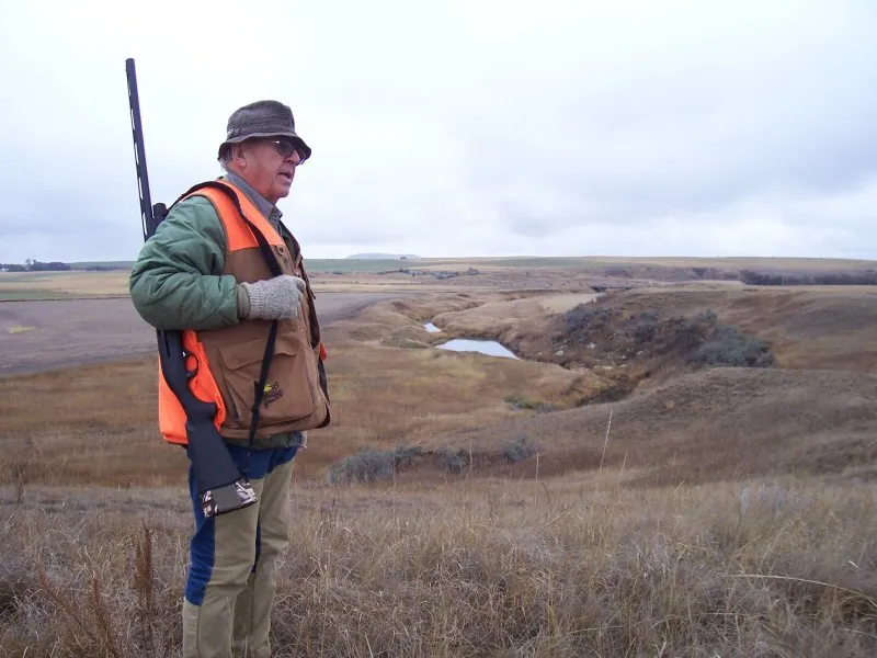 Hunting party DG from California – 2009 wild pheasant hunt in North Dakota