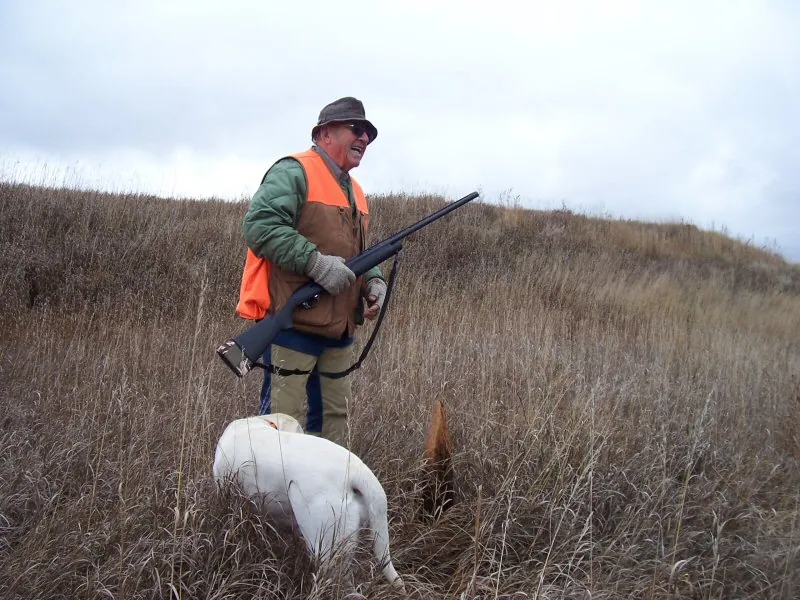 Hunting party DG from California – 2009 wild pheasant hunt in North Dakota