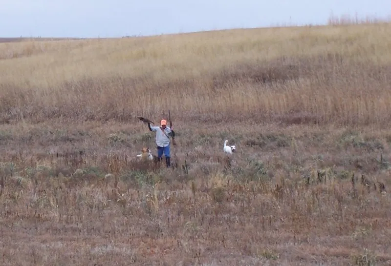 Hunting party DG from California – 2009 wild pheasant hunt in North Dakota