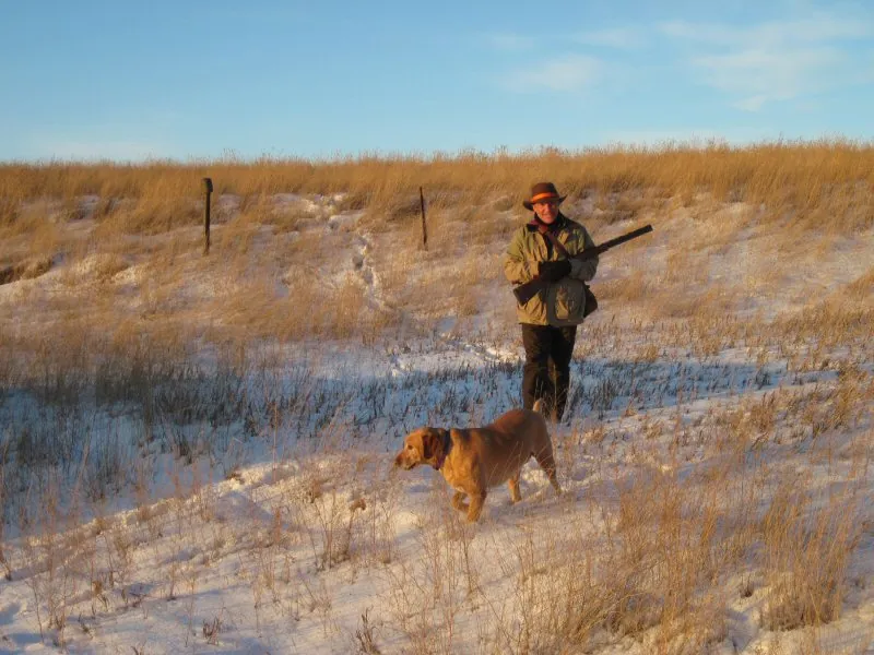 Hunting party DG from California – 2010 wild pheasant hunt in North Dakota