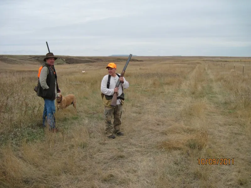 Hunting party DG from California – 2011 wild pheasant hunt in North Dakota