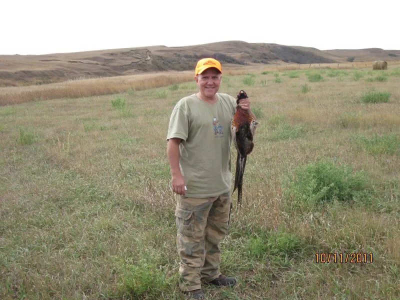 Hunting party DG from California – 2011 wild pheasant hunt in North Dakota