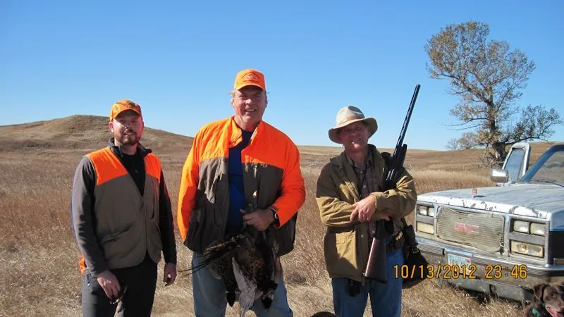 2012 wild pheasant hunt at K Pheasant Hunting, North Dakota (photo 10)