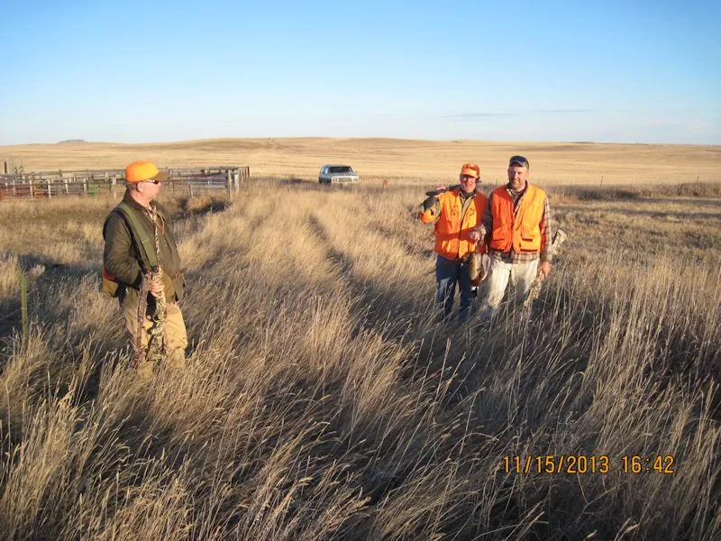 Hunting party TH from Minnesota – 2013 wild pheasant hunt in North Dakota