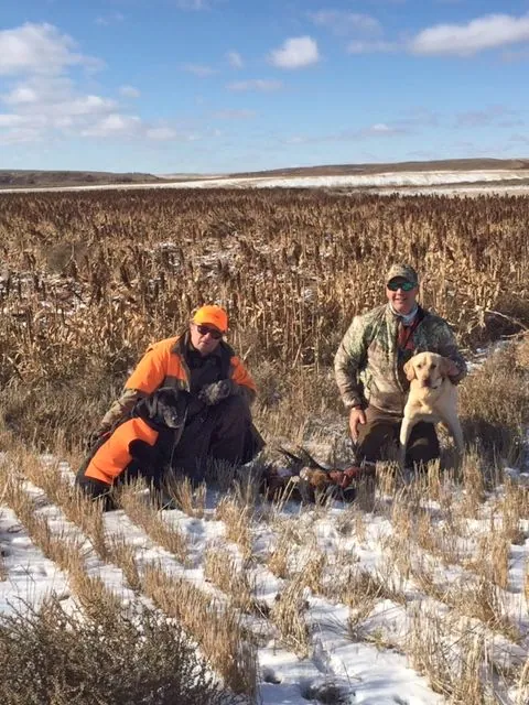 Hunting party JY from Wisconsin – 2018 wild pheasant hunt in North Dakota