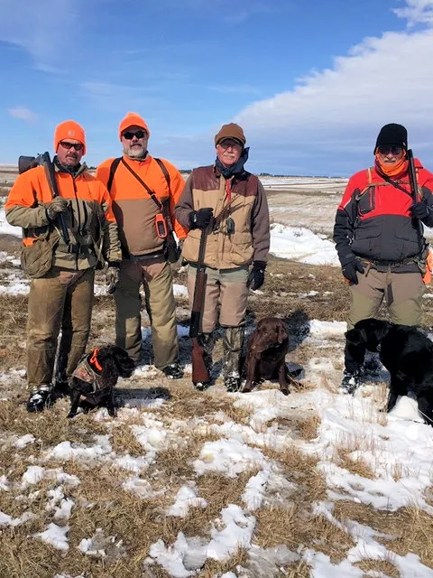 Hunting party SK from Montana – 2019 wild pheasant hunt in North Dakota