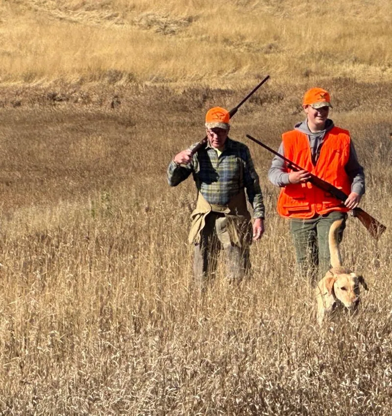 Hunting party EH from Washington – 2024 wild pheasant hunt in North Dakota