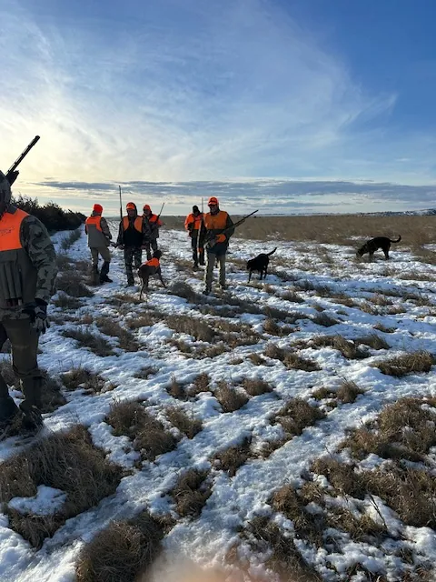 Hunting party MG from Nebraska – 2025 wild pheasant hunt in North Dakota