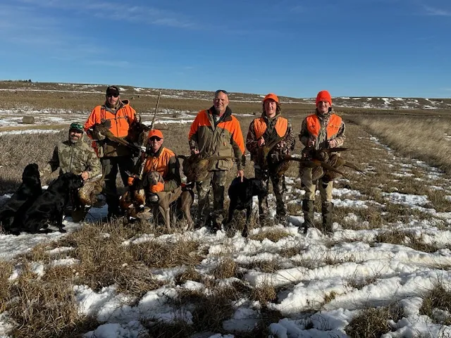 Hunting party MG from Nebraska – 2025 wild pheasant hunt in North Dakota