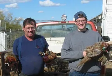 Pheasant hunt, October 2003